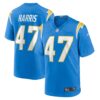 Men's Los Angeles Chargers Josh Harris Nike Powder Blue Game Jersey