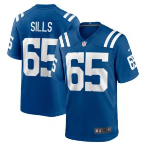 Josh Sills Indianapolis Colts Nike Team Game Jersey - Royal