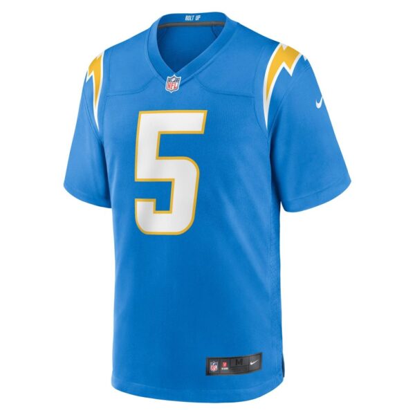 Men's Los Angeles Chargers Joshua Palmer Nike Powder Blue Game Player Jersey