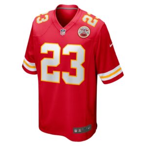 Men's Kansas City Chiefs Joshua Williams Nike Red Game Player Jersey