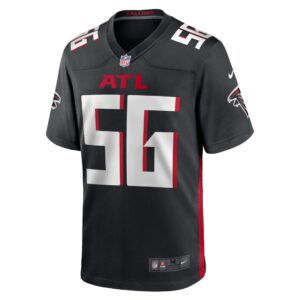 Jovaughn Gwyn Atlanta Falcons Nike Team Game Jersey - Black