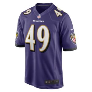 Men's Baltimore Ravens Julian Stanford Nike Purple Home Game Player Jersey