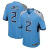 Men's Tennessee Titans Julio Jones Nike Light Blue Game Jersey