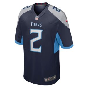 Men's Tennessee Titans Julio Jones Nike Navy Game Jersey