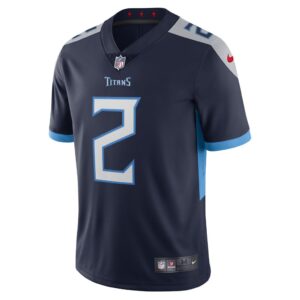 Men's Tennessee Titans Julio Jones Nike Navy Vapor Limited Jersey