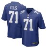 Men's New York Giants Justin Ellis Nike Royal Game Player Jersey