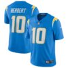 Men's Nike Justin Herbert Powder Blue Los Angeles Chargers Vapor Limited Jersey