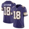 Men's Minnesota Vikings Justin Jefferson Nike Purple Classic Vapor F.U.S.E. Limited Jersey