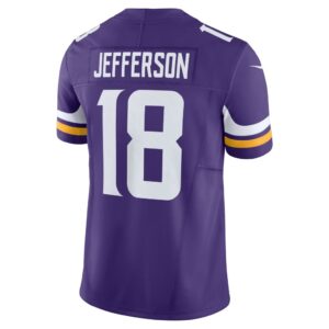 Justin Jefferson Minnesota Vikings Nike Vapor F.U.S.E. Limited Jersey - Purple