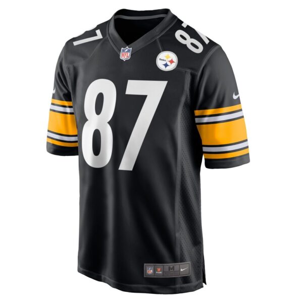 Men's Pittsburgh Steelers Justin Rigg Nike Black Game Player Jersey