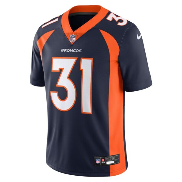 Justin Simmons Denver Broncos Nike Vapor Untouchable Limited Jersey - Navy