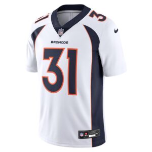 Justin Simmons Denver Broncos Nike Vapor Untouchable Limited Jersey - White