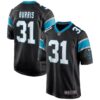 Men's Carolina Panthers Juston Burris Nike Black Game Jersey