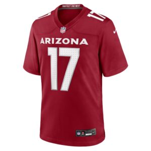 Kaden Davis Arizona Cardinals Nike Team Game Jersey - Cardinal