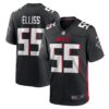 Kaden Elliss Atlanta Falcons Nike Game Player Jersey - Black