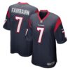 Men's Houston Texans Ka'imi Fairbairn Nike Navy Game Jersey