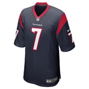 Men's Houston Texans Ka'imi Fairbairn Nike Navy Game Jersey