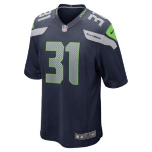 Men's Seattle Seahawks Kam Chancellor Nike College Navy Retired Player Game Jersey