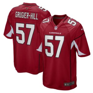 Men's Arizona Cardinals Kamu Grugier-Hill Nike Cardinal Game Player Jersey