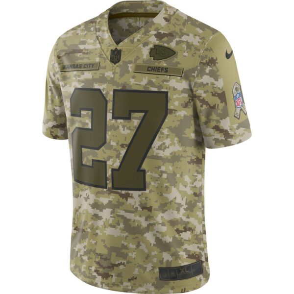 Kareem Hunt Kansas City Chiefs Nike Salute to Service Limited Jersey - Camo