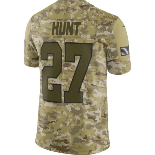 Kareem Hunt Kansas City Chiefs Nike Salute to Service Limited Jersey - Camo