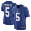 Men's New York Giants Kayvon Thibodeaux Nike Royal Vapor Limited Jersey