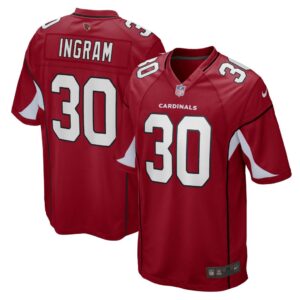 Men's Arizona Cardinals Keaontay Ingram Nike Cardinal Game Player Jersey