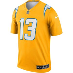 Men's Los Angeles Chargers Keenan Allen Nike Gold Inverted Legend Jersey