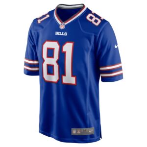 Men's Buffalo Bills KeeSean Johnson Nike Royal Game Player Jersey