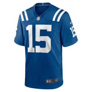 Men's Indianapolis Colts Keke Coutee Nike Royal Game Jersey