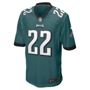 Kelee Ringo Philadelphia Eagles Nike Team Game Jersey - Midnight Green