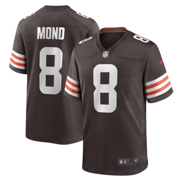 Men's Cleveland Browns Kellen Mond Nike Brown Game Player Jersey