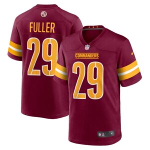 Men's Washington Commanders Kendall Fuller Nike Burgundy Player Game Jersey