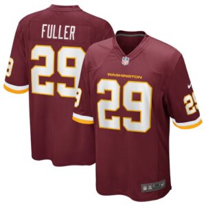 Men's Washington Football Team Kendall Fuller Nike Burgundy Team Game Jersey