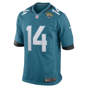 Men's Jacksonville Jaguars Kendric Pryor Nike Teal Game Player Jersey