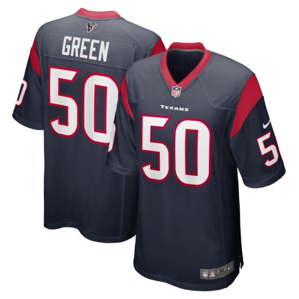 Kendrick Green Houston Texans Nike Team Game Jersey - Navy