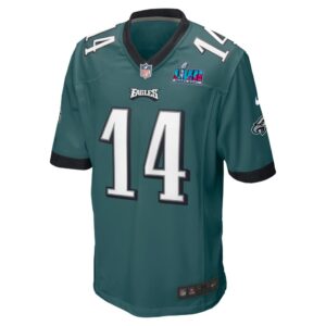 Men's Philadelphia Eagles Kenneth Gainwell Nike Midnight Green Super Bowl LVII Patch Game Jersey