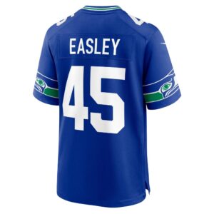 Kenny Easley Seattle Seahawks Nike Throwback Retired Player Game Jersey - Royal