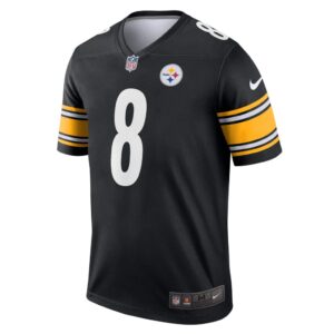 Men's Pittsburgh Steelers Kenny Pickett Nike Black Legend Jersey