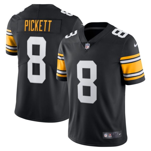 Men's Pittsburgh Steelers Kenny Pickett Nike Black Vapor Limited Jersey