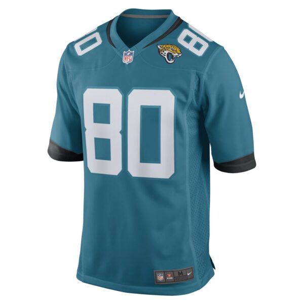 Men's Jacksonville Jaguars Kevin Austin Jr. Nike Teal Game Player Jersey