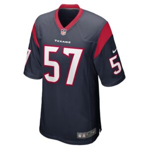 Men's Houston Texans Kevin Pierre-Louis Nike Navy Game Player Jersey