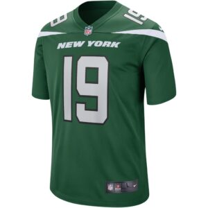 Keyshawn Johnson New York Jets Nike Game Retired Player Jersey - Gotham Green