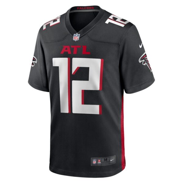 Men's Atlanta Falcons KhaDarel Hodge Nike Black Game Jersey