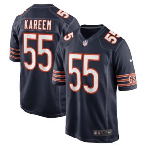 Khalid Kareem Chicago Bears Nike Team Game Jersey - Navy