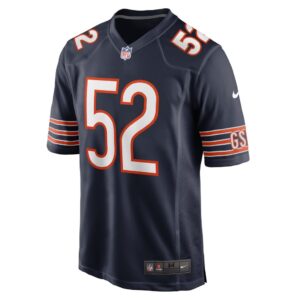 Khalid Kareem Chicago Bears Nike Team Game Jersey - Navy