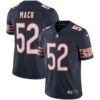 Men's Nike Khalil Mack Navy Chicago Bears Vapor Limited Jersey