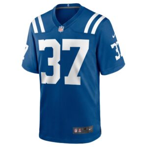 Men's Indianapolis Colts Khari Willis Nike Royal Game Jersey