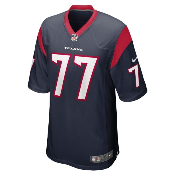 Men's Houston Texans Kilian Zierer Nike Navy Team Game Jersey