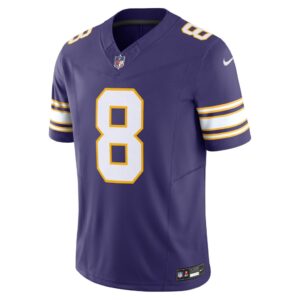 Men's Minnesota Vikings Kirk Cousins Nike Purple Classic Vapor F.U.S.E. Limited Jersey